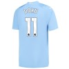 Conjunto (Camiseta+Pantalón Corto) Manchester City Doku 11 Primera Equipación 23-24 - Niño